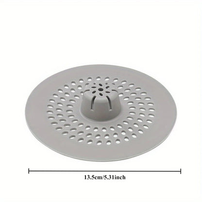 Silicone Drain Strainer – Bathroom & Kitchen Sink Hair Catcher with Drain Hole Filter - ZOOMNSTORE