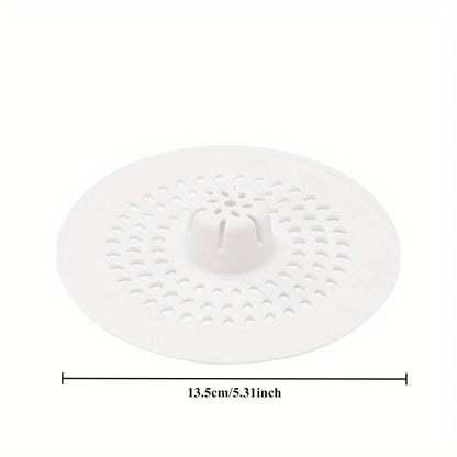 Silicone Drain Strainer – Bathroom & Kitchen Sink Hair Catcher with Drain Hole Filter - ZOOMNSTORE
