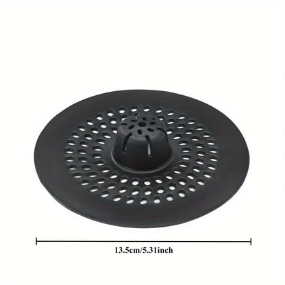 Silicone Drain Strainer – Bathroom & Kitchen Sink Hair Catcher with Drain Hole Filter - ZOOMNSTORE