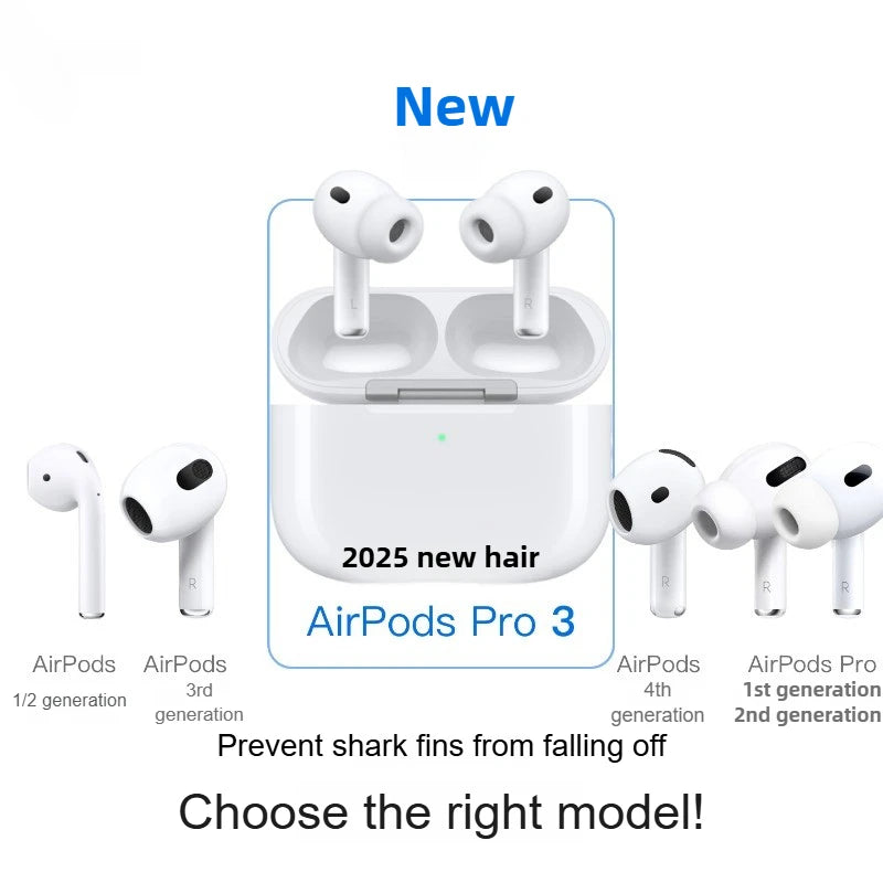 Silicone Ear Tips - AirPods Pro 3 Replacement Earbud Covers with Storage Bag - ZOOMNSTORE