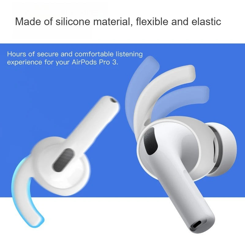 Silicone Ear Tips - AirPods Pro 3 Replacement Earbud Covers with Storage Bag - ZOOMNSTORE