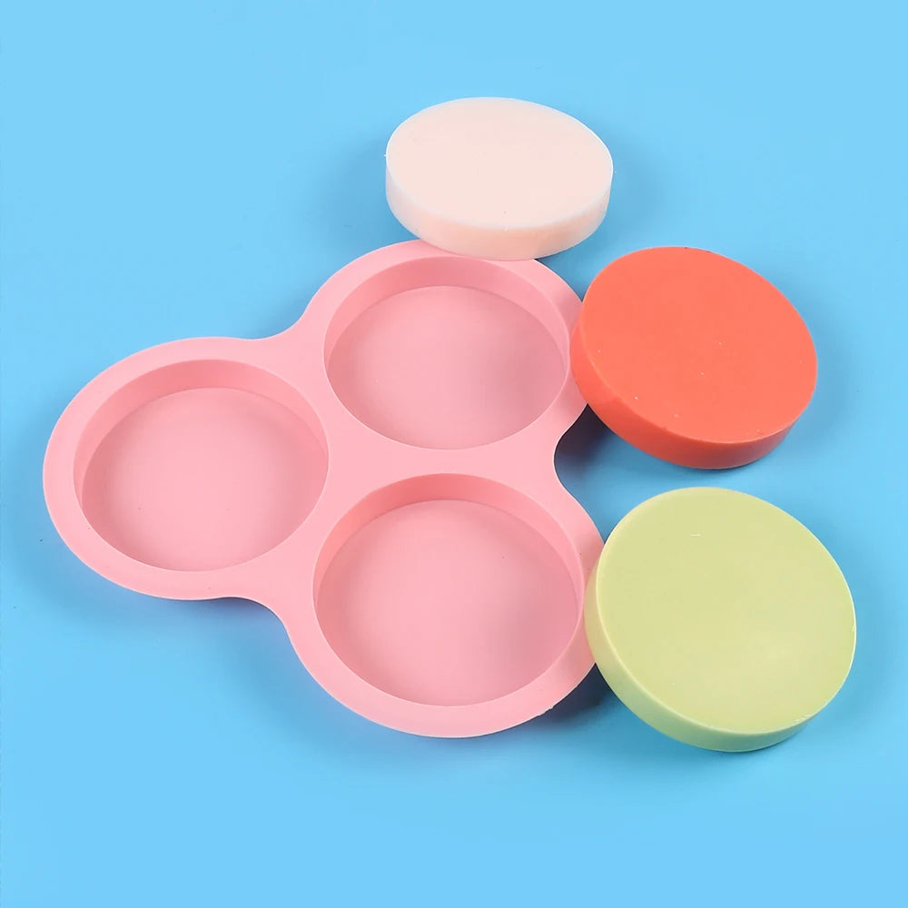 Silicone Egg Mold | 3 Cavity Reusable Muffin Baking Mold - Nonstick Heat Resistant Bakeware - ZOOMNSTORE