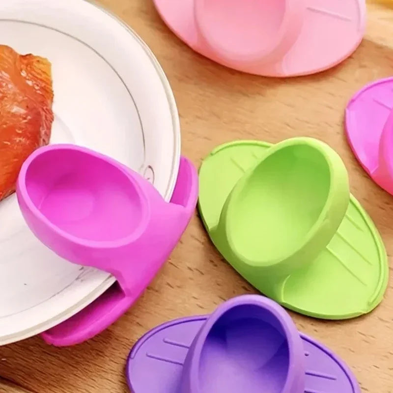 Silicone Finger Covers - Heat Resistant Oven Gloves & Microwave Finger Protectors - ZOOMNSTORE