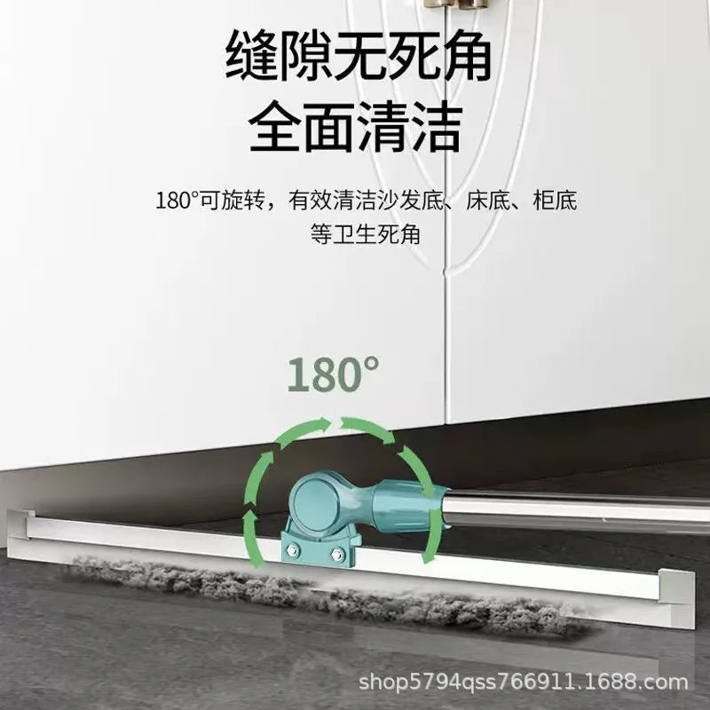 Silicone Floor Mop - Magic Broom Sweeper for Bathroom & Kitchen Floor Cleaning - ZOOMNSTORE