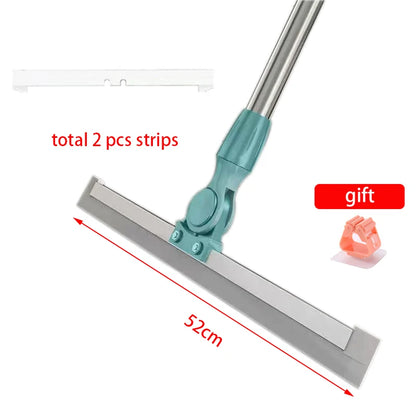 Silicone Floor Mop - Magic Broom Sweeper for Bathroom & Kitchen Floor Cleaning - ZOOMNSTORE