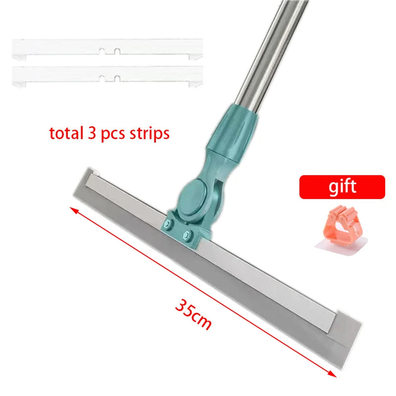 Silicone Floor Mop - Magic Broom Sweeper for Bathroom & Kitchen Floor Cleaning - ZOOMNSTORE