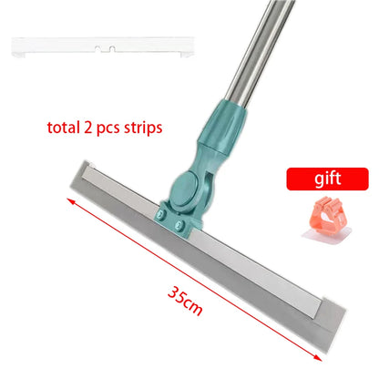Silicone Floor Mop - Magic Broom Sweeper for Bathroom & Kitchen Floor Cleaning - ZOOMNSTORE