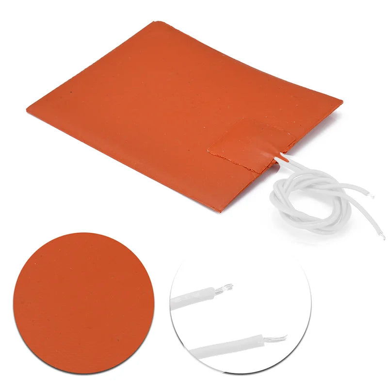 Silicone Heater Pad – Car Heating Mat & Fuel Engine Warmer with Temperature Control - ZOOMNSTORE