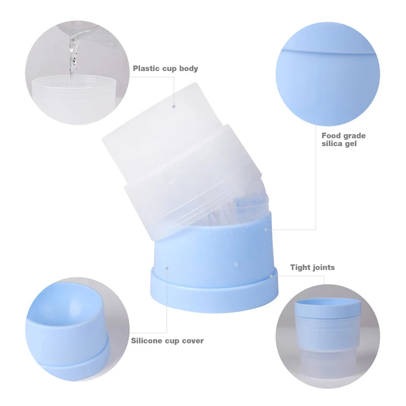 Silicone Ice Ball Mold - Round Ice Cube Mold Set for Whiskey & Cocktail Drinks - ZOOMNSTORE