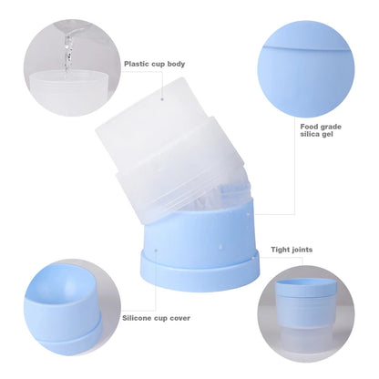 Silicone Ice Ball Mold - Round Ice Cube Mold Set for Whiskey & Cocktail Drinks - ZOOMNSTORE