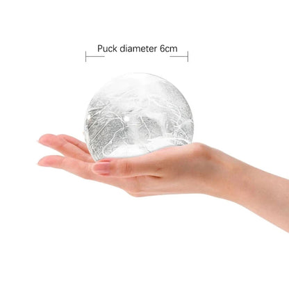 Silicone Ice Ball Mold - Round Ice Cube Mold Set for Whiskey & Cocktail Drinks - ZOOMNSTORE