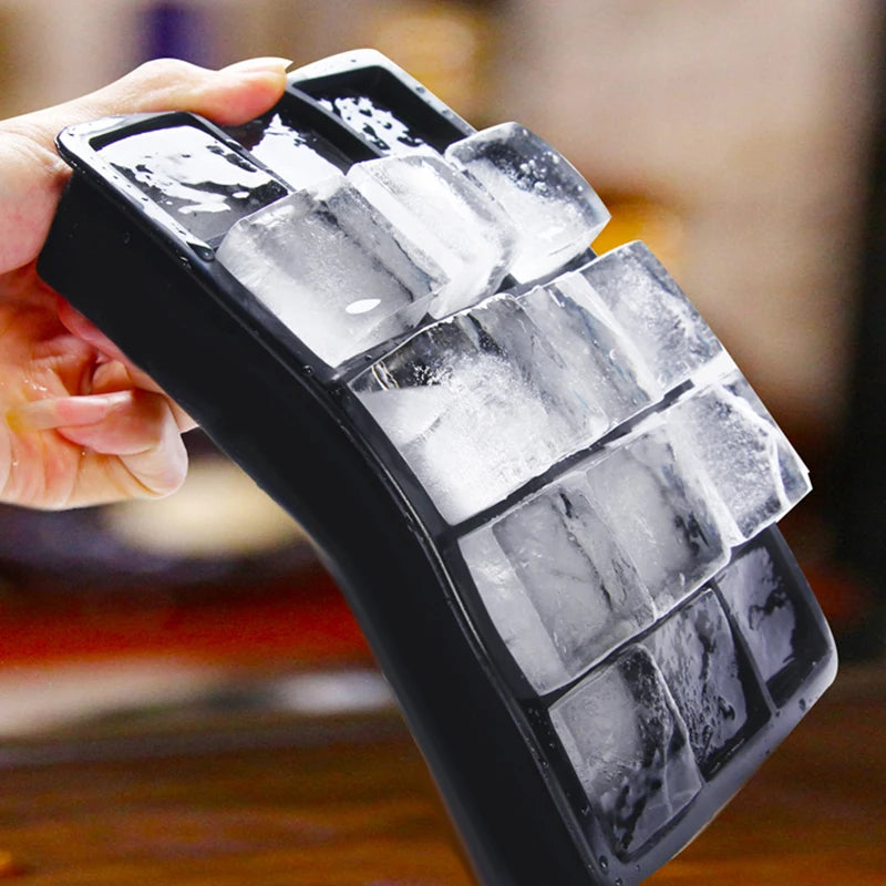 Silicone Ice Cube Molds - Reusable Spherical Whiskey Ice Cubes Tray for Cocktails - ZOOMNSTORE