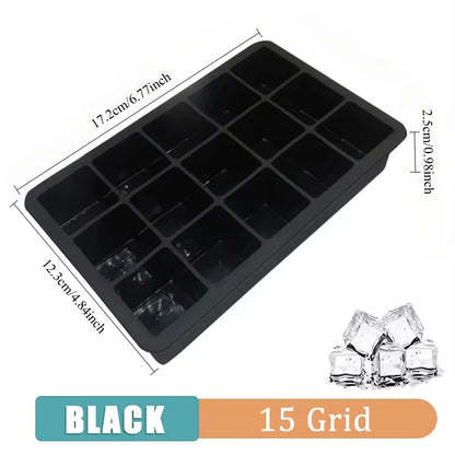 Silicone Ice Cube Molds - Reusable Spherical Whiskey Ice Cubes Tray for Cocktails - ZOOMNSTORE