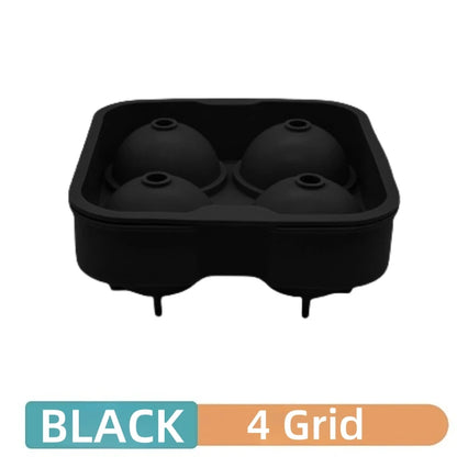Silicone Ice Cube Molds - Reusable Spherical Whiskey Ice Cubes Tray for Cocktails - ZOOMNSTORE