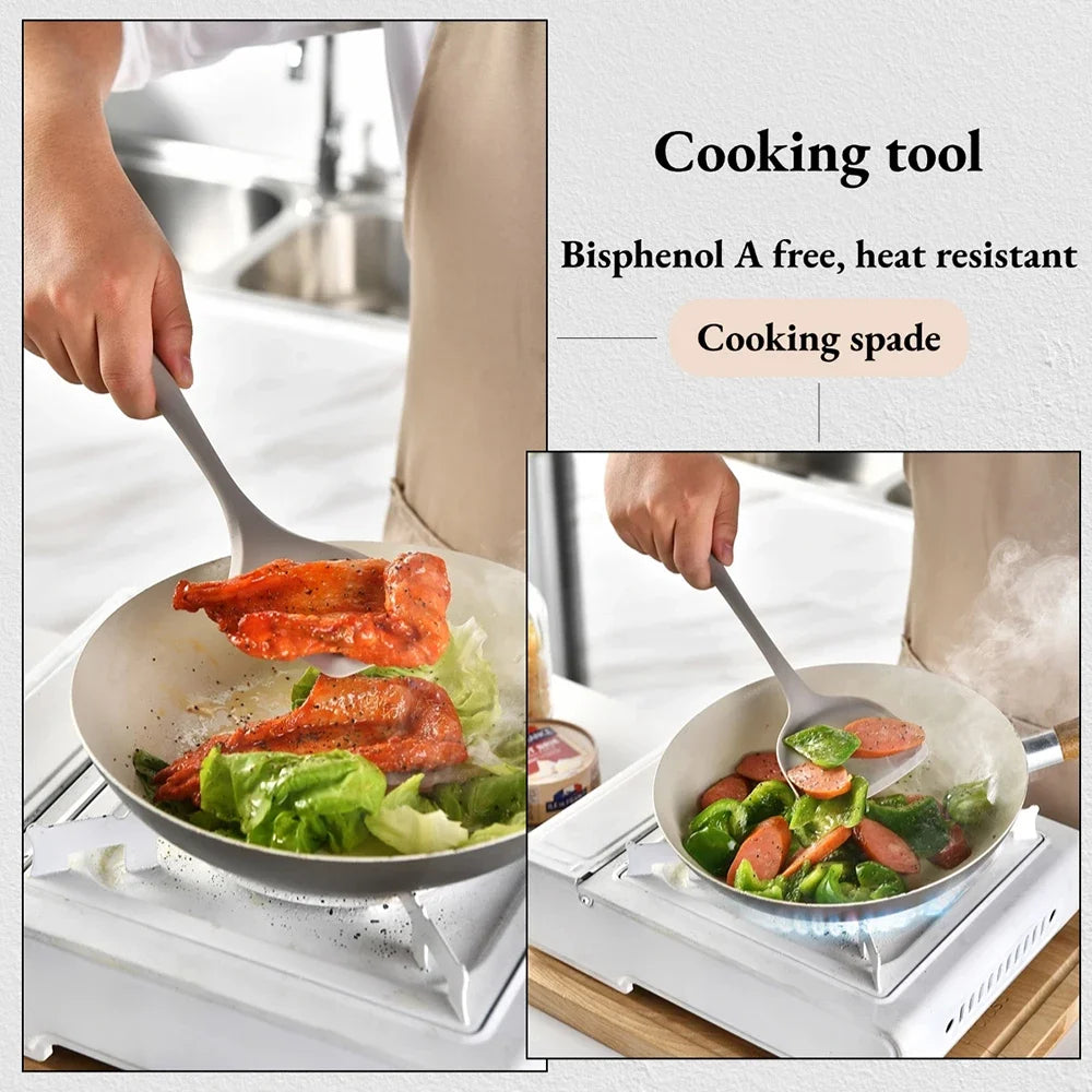Silicone Kitchen Utensils - 15 Piece Food Grade Silicone Cooking Tool Set | Heat Resistant, Eco-Friendly Kitchenware - ZOOMNSTORE