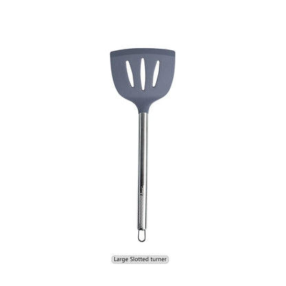 Silicone Kitchen Utensils – Heat Resistant Cooking Tool Sets with Stainless Steel Handle - ZOOMNSTORE