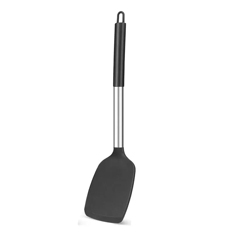 Silicone Kitchenware Set – 4PCS Eco-Friendly Cooking Tools with Stainless Steel Handles - ZOOMNSTORE