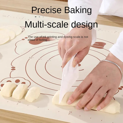 Silicone Kneading Mat – Thickened Non Slip Baking Sheet for Pizza Dough - ZOOMNSTORE