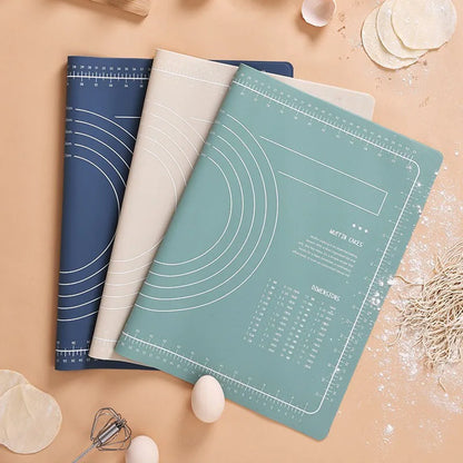 Silicone Kneading Pad | Large Non-Slip Food Grade Dough Rolling Mat Set - ZOOMNSTORE
