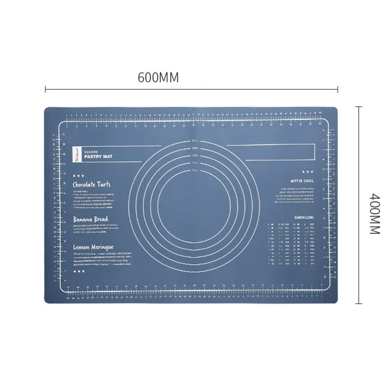 Silicone Kneading Pad | Large Non-Slip Food Grade Dough Rolling Mat Set - ZOOMNSTORE