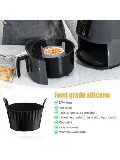 Silicone Muffin Mold – Nonstick Air Fryer Baking Tray & Oven Silicone Mold for Easy Clean - ZOOMNSTORE