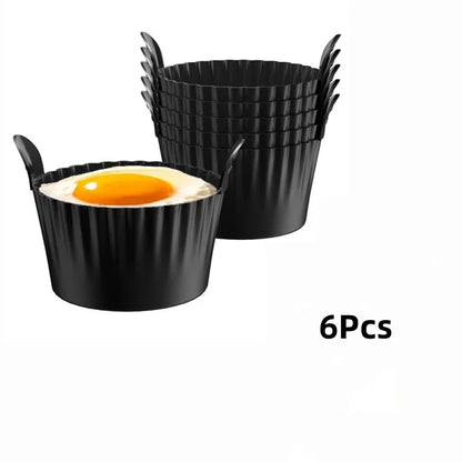 Silicone Muffin Mold – Nonstick Air Fryer Baking Tray & Oven Silicone Mold for Easy Clean - ZOOMNSTORE