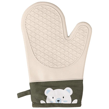Silicone Oven Gloves – Heat Resistant Gloves with Non Slip Textured Grip for Baking - ZOOMNSTORE