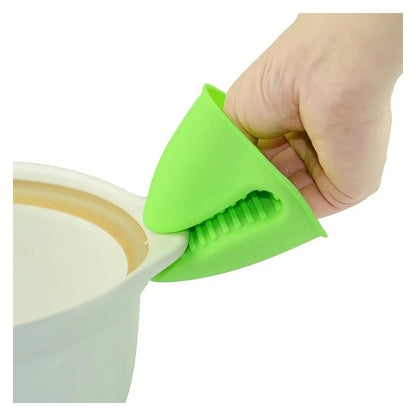 Silicone Oven Mitts - Heat Resistant Mini Pinch Grips & Pot Holder Kitchen Gloves - ZOOMNSTORE