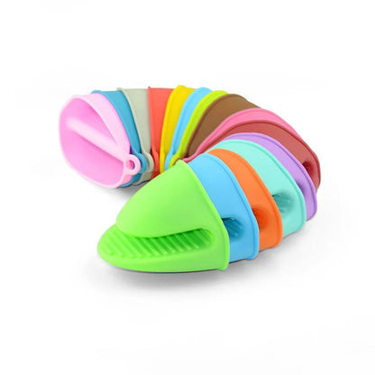 Silicone Oven Mitts - Heat Resistant Mini Pinch Grips & Pot Holder Kitchen Gloves - ZOOMNSTORE
