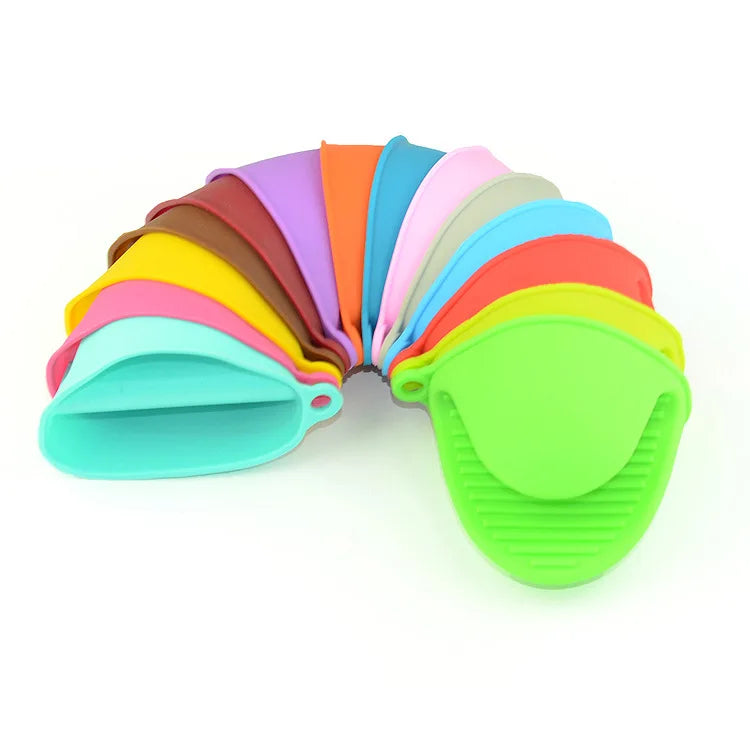 Silicone Oven Mitts - Heat Resistant Mini Pinch Grips & Pot Holder Kitchen Gloves - ZOOMNSTORE