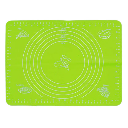 Silicone Pastry Mat | Non Stick Dough Rolling Pad - Eco Friendly Baking Mat 30x40cm - ZOOMNSTORE