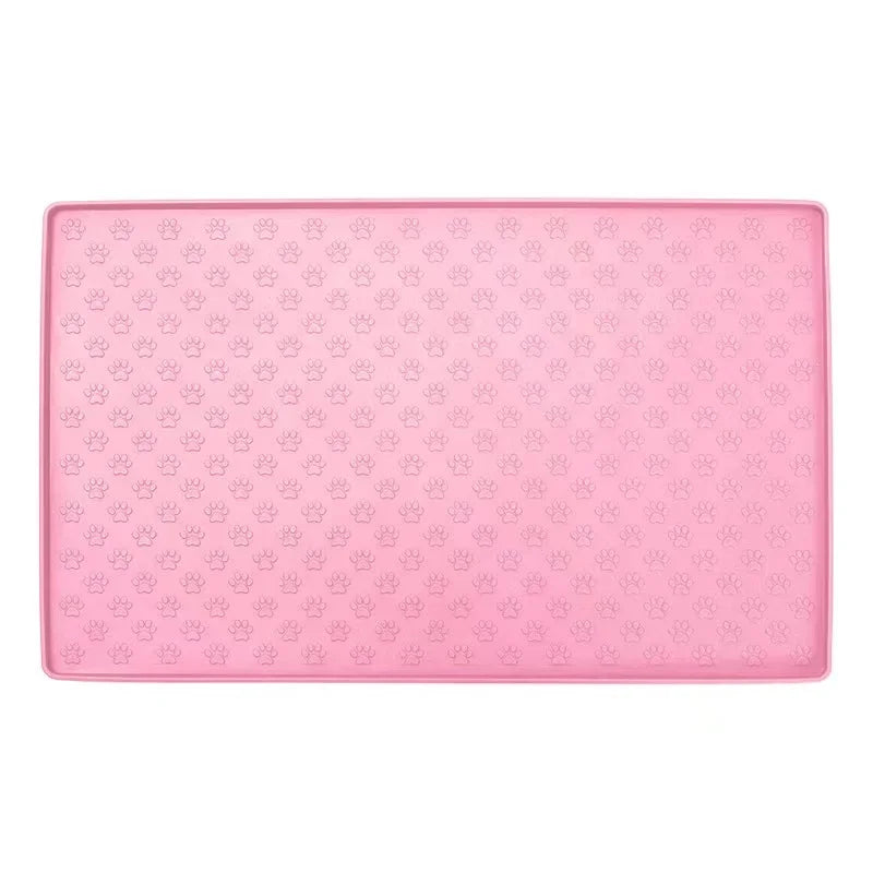 Silicone Pet Placemat - Waterproof Cat Dog Feeding Mat - ZOOMNSTORE