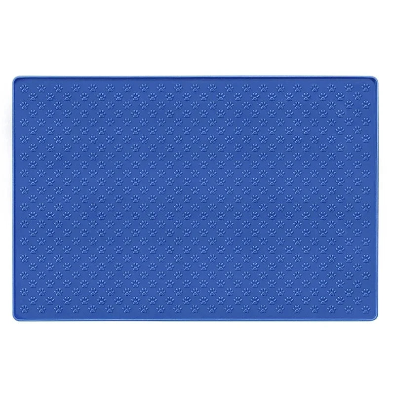 Silicone Pet Placemat - Waterproof Cat Dog Feeding Mat - ZOOMNSTORE