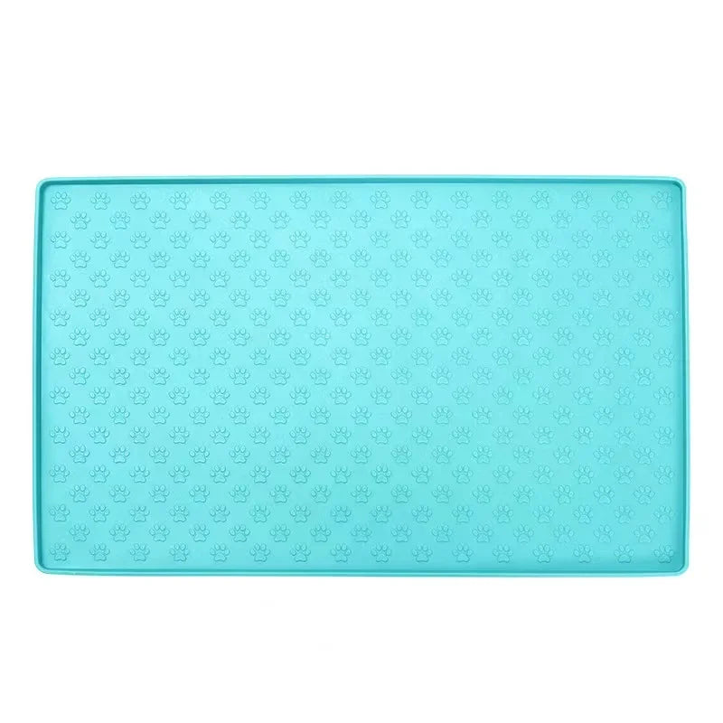 Silicone Pet Placemat - Waterproof Cat Dog Feeding Mat - ZOOMNSTORE