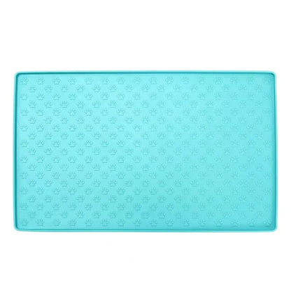 Silicone Pet Placemat - Waterproof Cat Dog Feeding Mat - ZOOMNSTORE