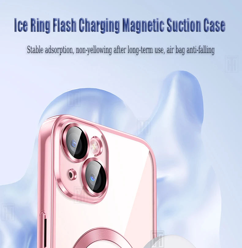 Silicone Phone Case - Clear Shockproof Cover With Camera Lens Protector For iPhone 17 Air - ZOOMNSTORE