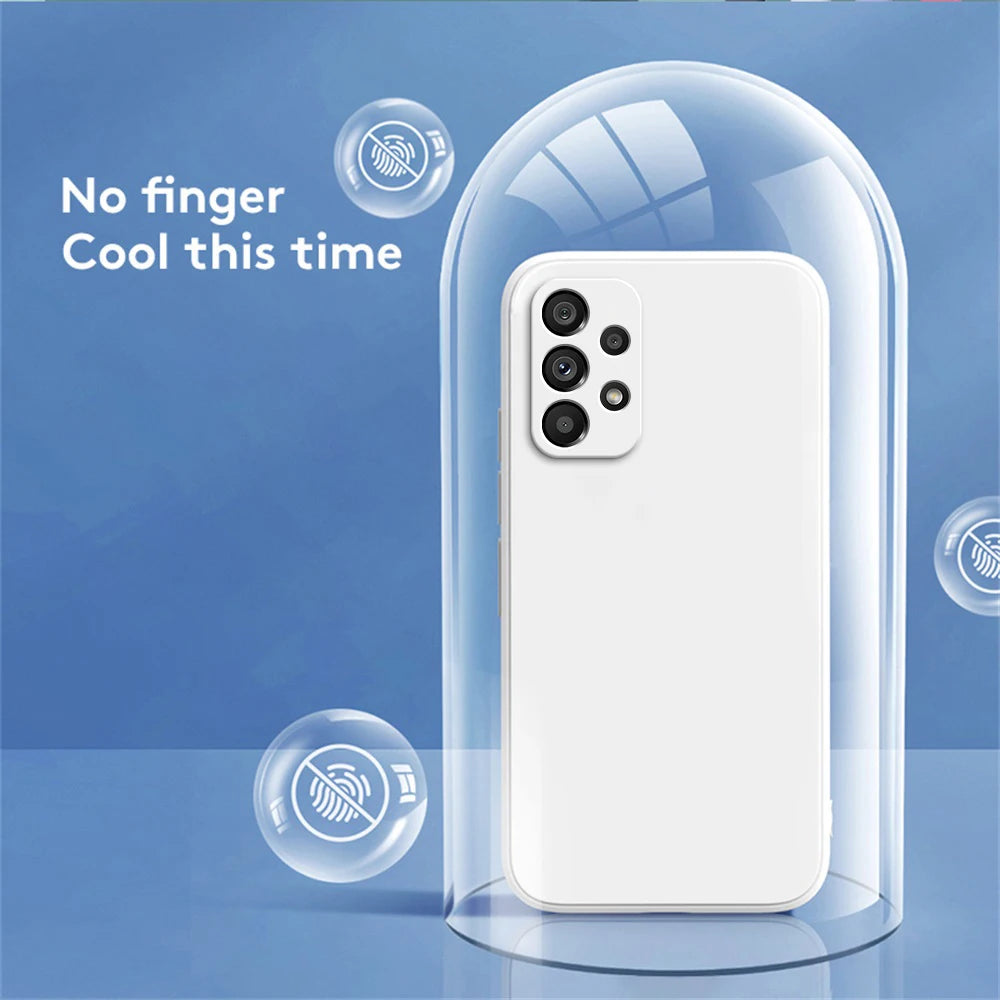 Silicone Phone Case - Protective Cover for Samsung A Series 5G Models - ZOOMNSTORE