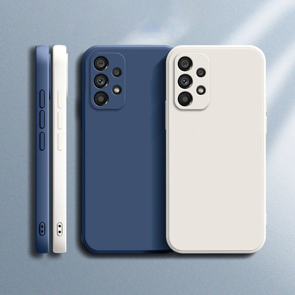 Silicone Phone Case - Protective Cover for Samsung A Series 5G Models - ZOOMNSTORE