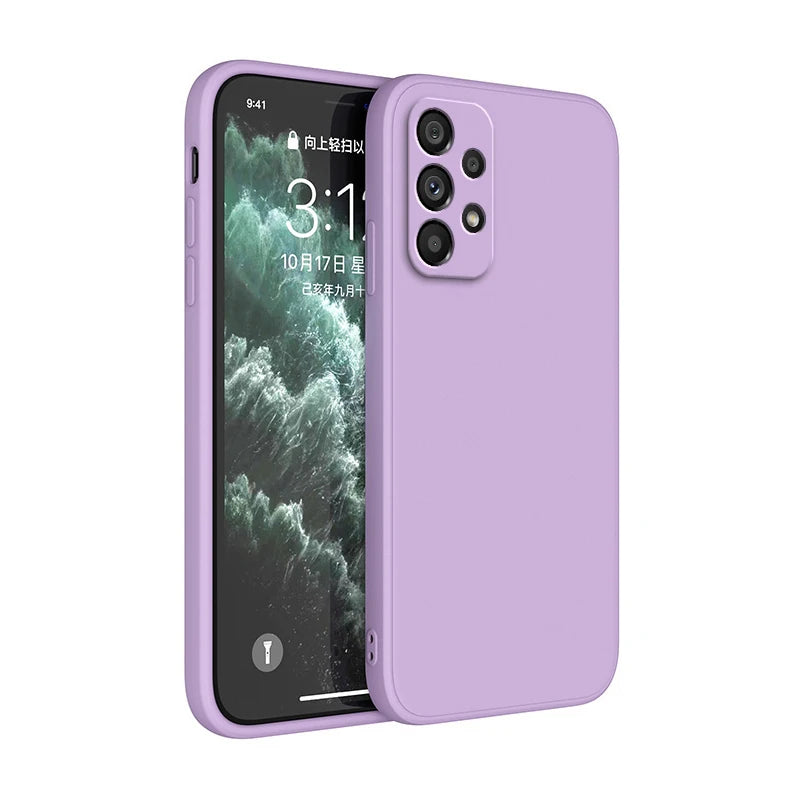Silicone Phone Case - Protective Cover for Samsung A Series 5G Models - ZOOMNSTORE