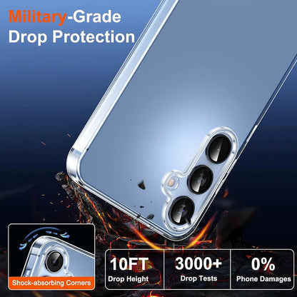 Ultra Thin Silicone Case for Samsung Galaxy S25 S24 S23 S21 S22 Ultra  A Series - ZOOMNSTORE