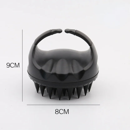 Silicone Scalp Massage Brush – Portable Soft Shampoo Hair Washing Comb - ZOOMNSTORE