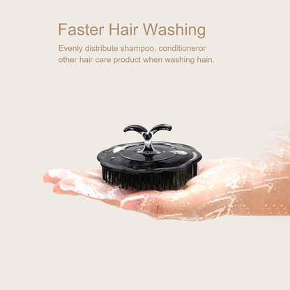 Silicone Scalp Massage Comb - Handheld Shower Brush for Itchy Hair Roots - ZOOMNSTORE