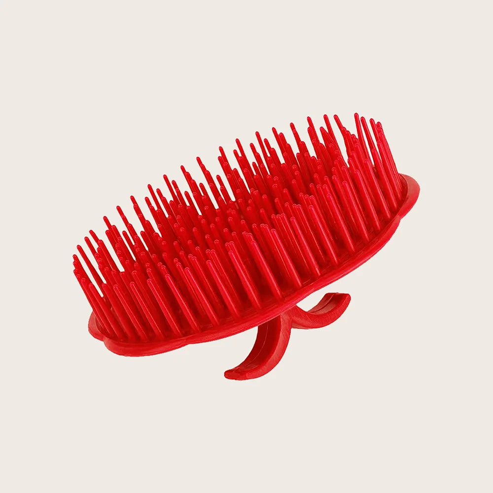 Silicone Scalp Massage Comb - Handheld Shower Brush for Itchy Hair Roots - ZOOMNSTORE