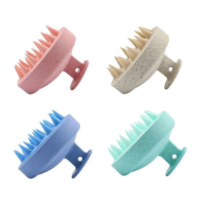 Silicone Shampoo Brush – Scalp Massage Brush | Hair Washing Comb | Hair Care Tool - ZOOMNSTORE