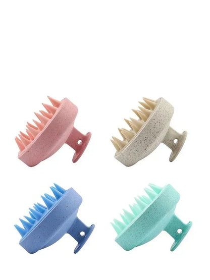 Silicone Shampoo Brush – Scalp Massage Brush | Hair Washing Comb | Hair Care Tool - ZOOMNSTORE