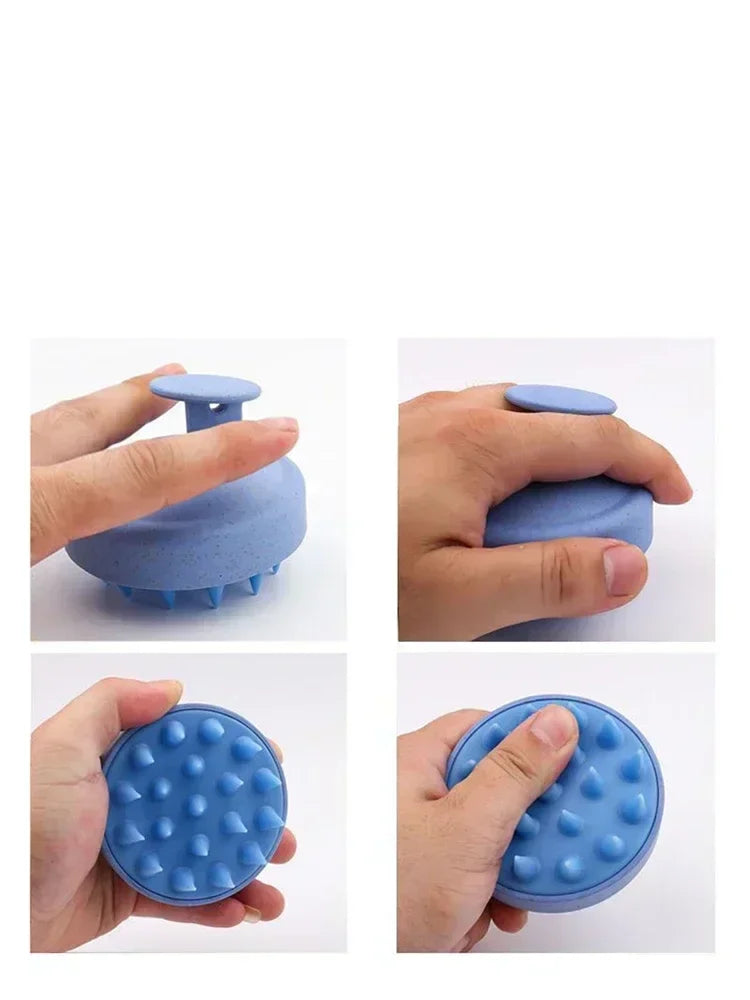 Silicone Shampoo Brush – Scalp Massage Brush | Hair Washing Comb | Hair Care Tool - ZOOMNSTORE
