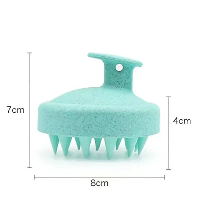 Silicone Shampoo Brush – Scalp Massage Brush | Hair Washing Comb | Hair Care Tool - ZOOMNSTORE