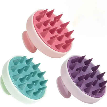 Silicone Shampoo Brush | Scalp Massage Comb & Hair Washing Brush for Hair Loss - ZOOMNSTORE
