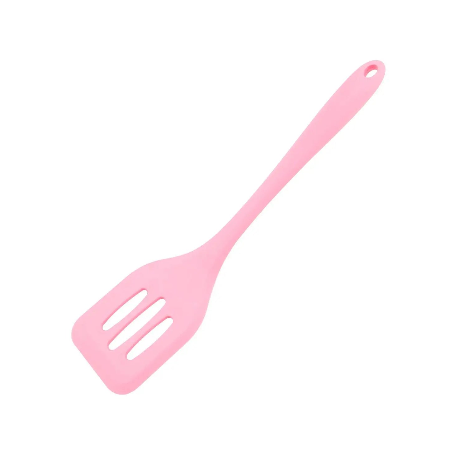 Silicone Slotted Turner Spatula - Kitchen Cooking Utensil for Frying Eggs and Fish - ZOOMNSTORE