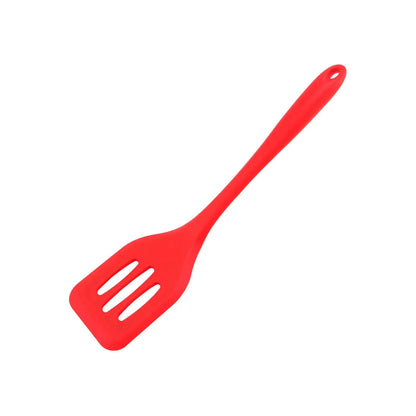 Silicone Slotted Turner Spatula - Kitchen Cooking Utensil for Frying Eggs and Fish - ZOOMNSTORE